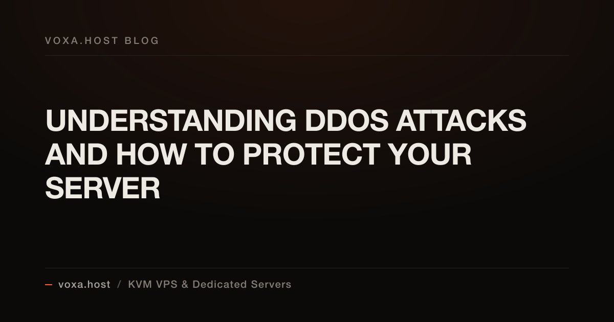 Understanding DDoS Attacks and How to Protect Your Server